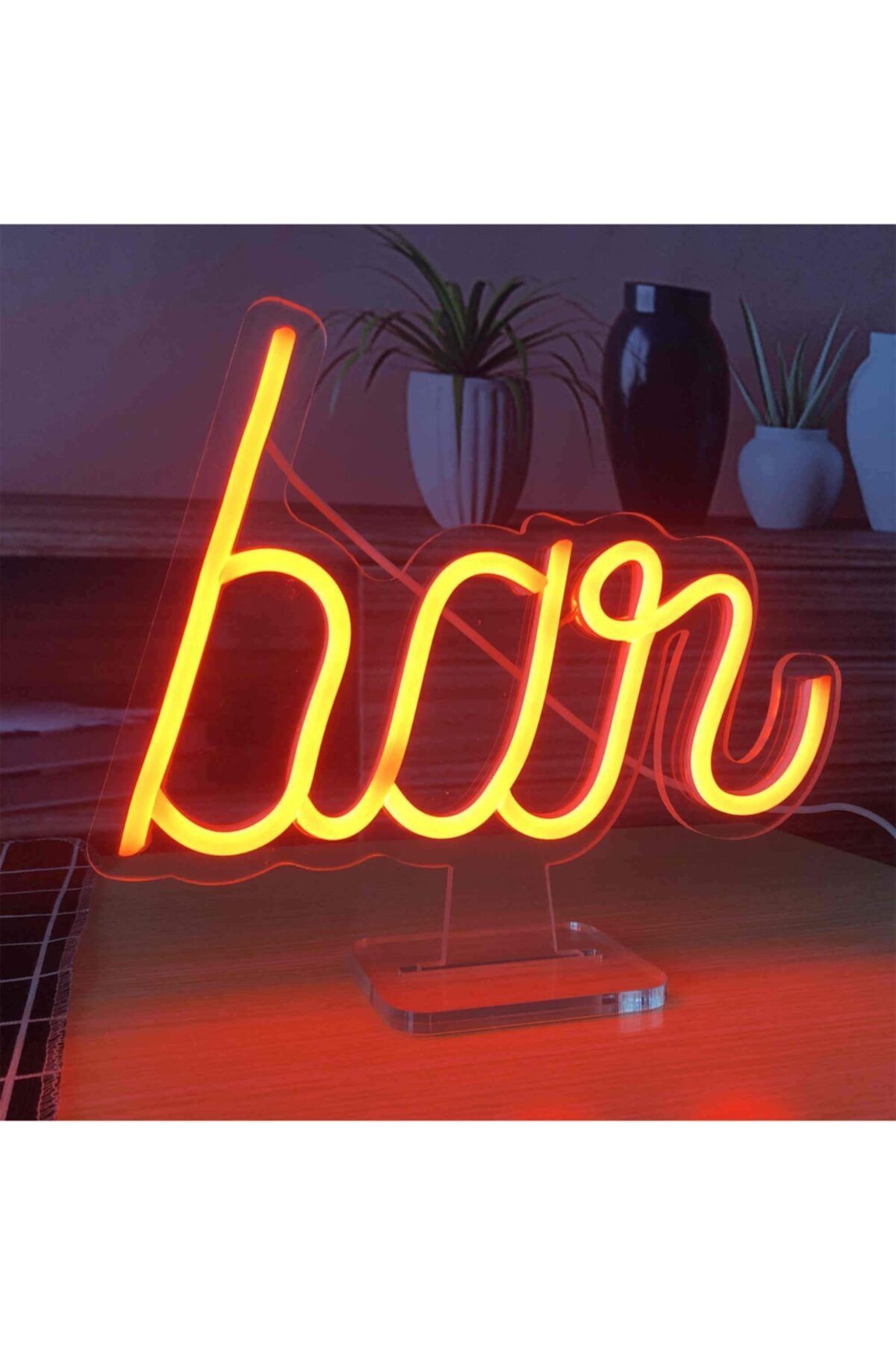 HONEY CONCEPT Bar Neon Led Dekoratif Masa Ve Gece Lambası