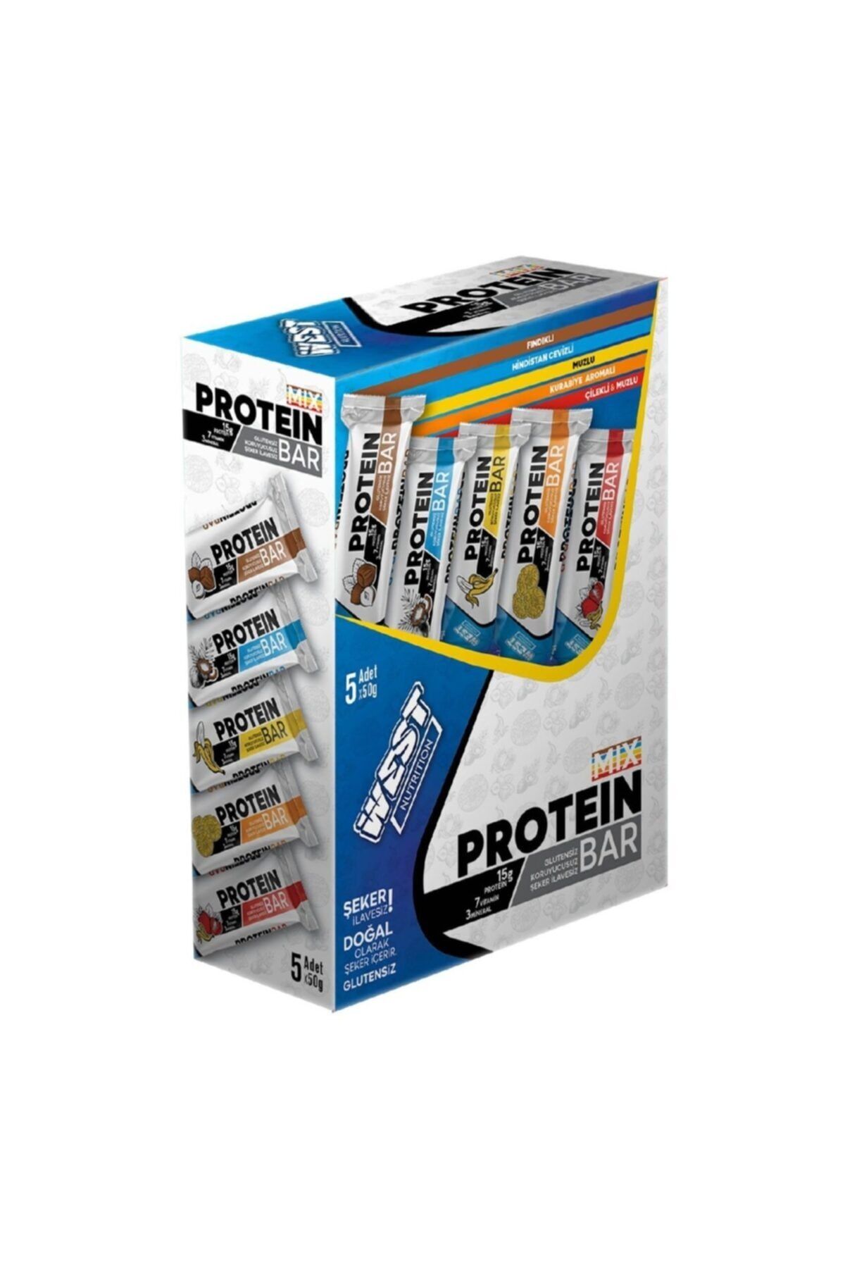 West Nutrition Karışık Protein Bar 5 Adet X 50 Gram