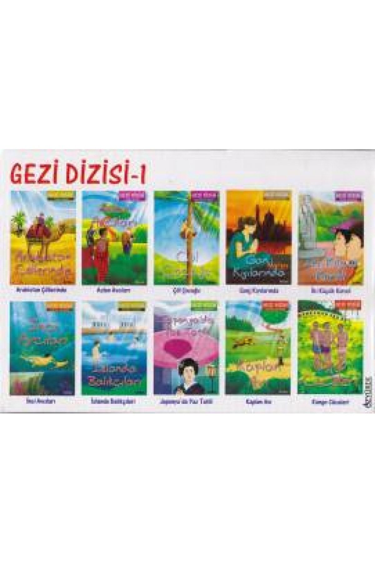Genel Markalar Gezi Dizisi 1 (10 Kitap Takım) Test Ilaveli _son Baskı _2022 Basım