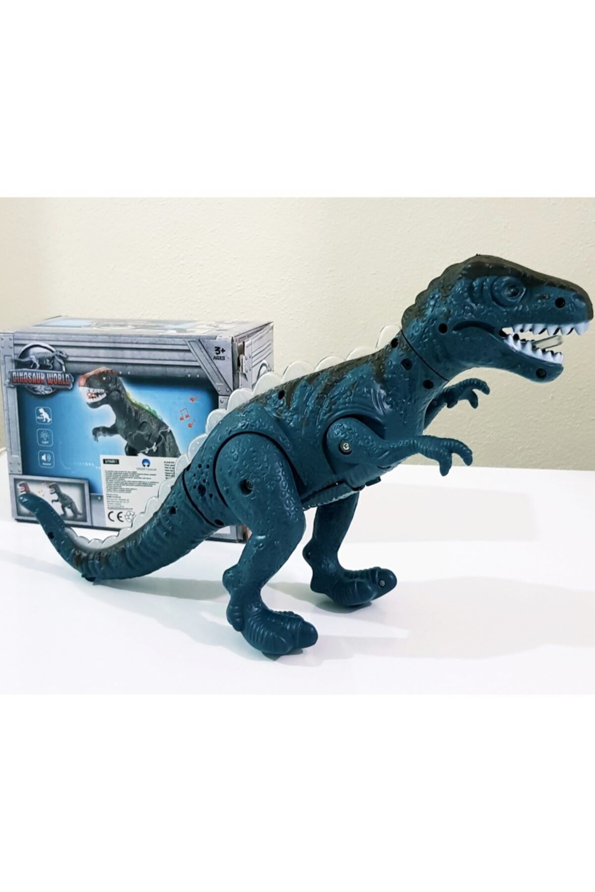 ayaz oyuncak Sesli Işıklı Dinozor 35 Cm Dinazor Oyuncak