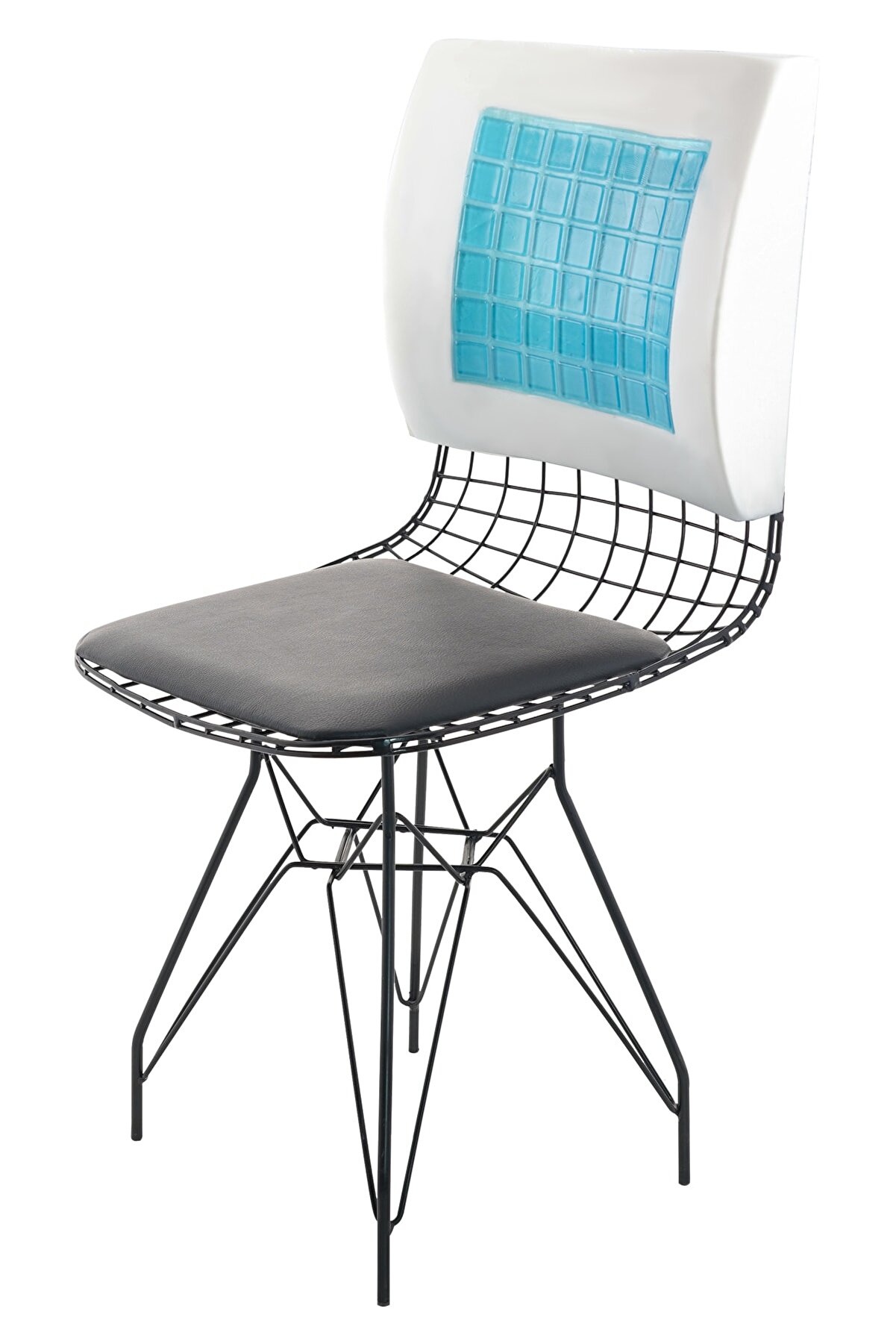 Viscofoam Terletmeyen Ortopedik Bel Yastığı Ofis Sandalye Araç Koltuk Bel Destek Yastığı Visco Bel Yastığı