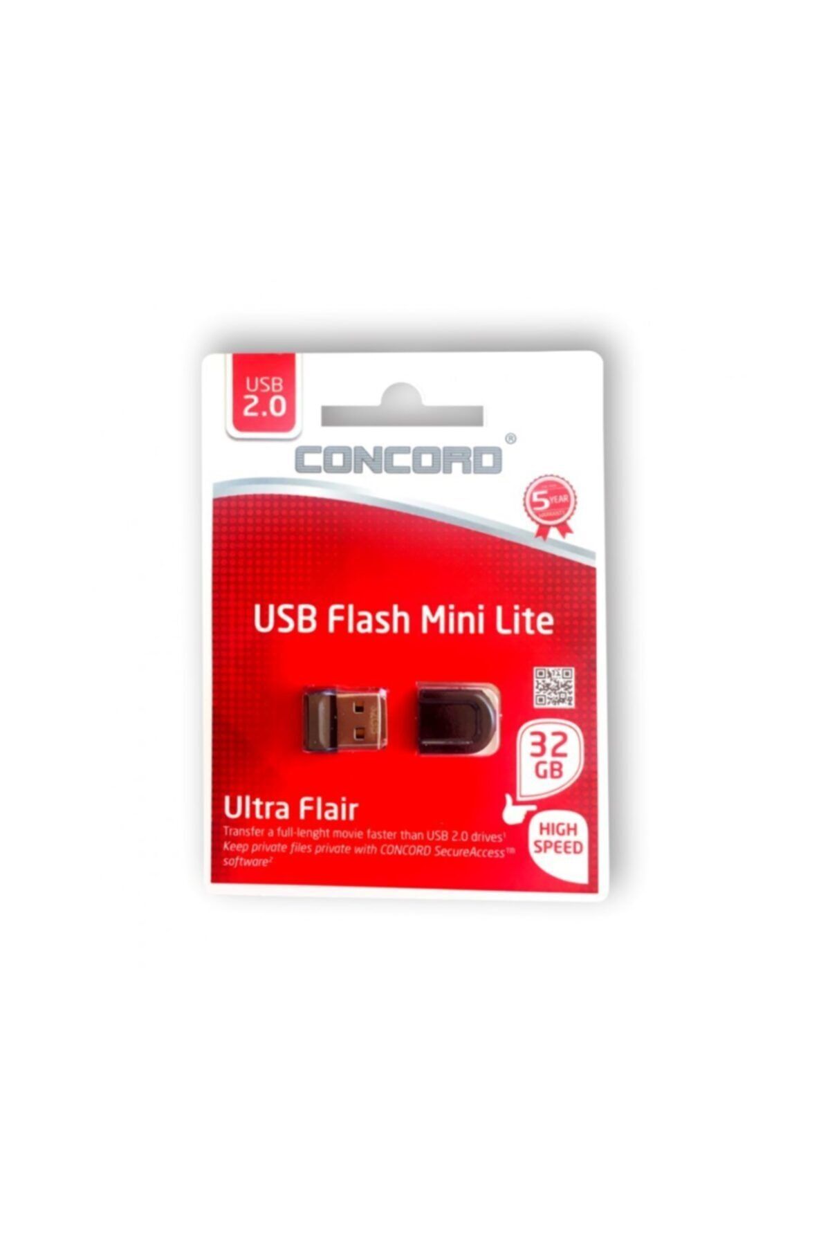 Concord 32 Gb Usb 2.0 Mini Lite Flash Bellek 5yıl Garantili C-uml32