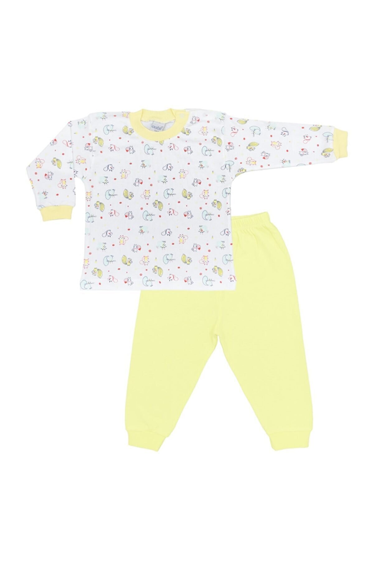 Sincap Baskılı Bebek Pijama Takımı 2416