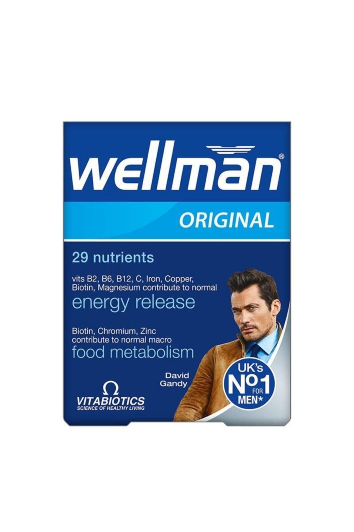 Vitabiotics Wellman Original 30 Kapsül 5021265248995