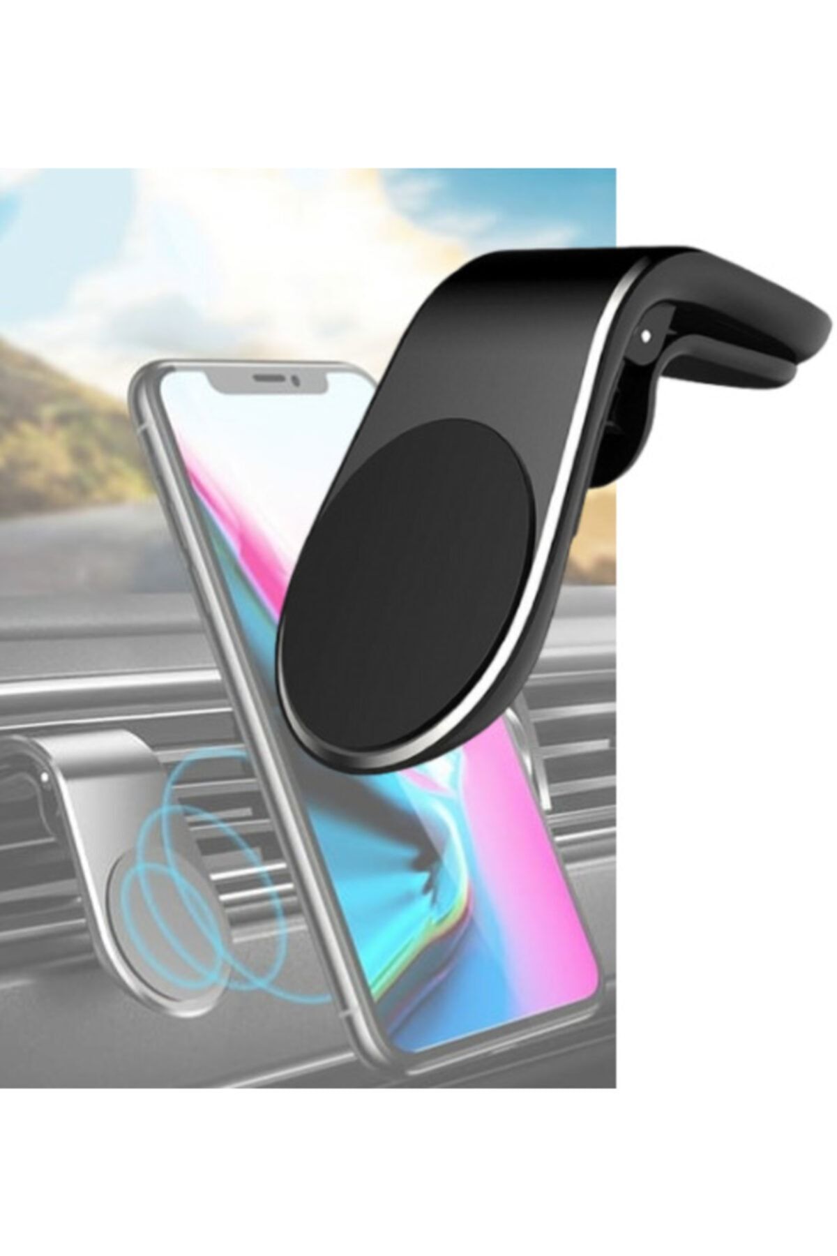 Ankaflex Araba Manyetik Telefon Tutucu Süper Güçlü Mıknatıs Yeni Nesil Araba Cep Telefonu Tutacağı