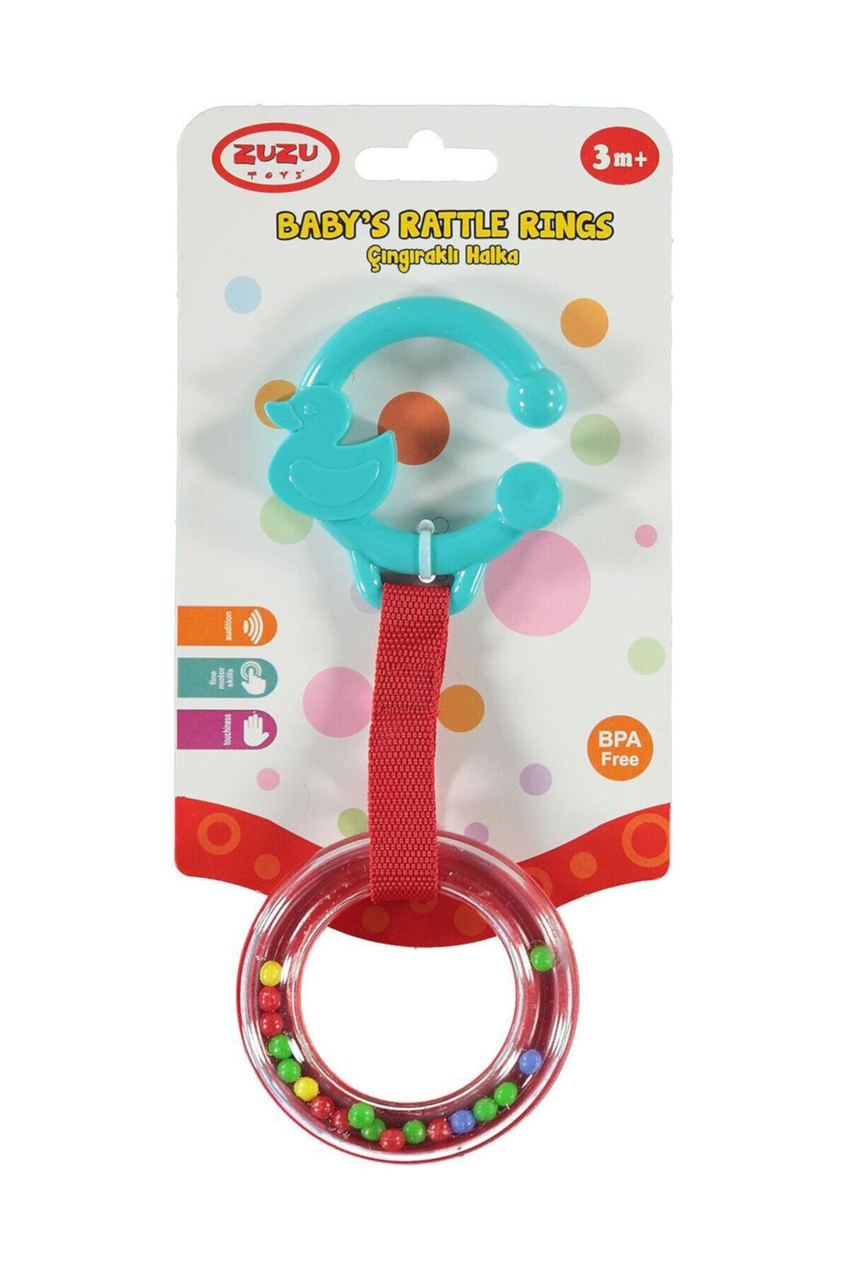 Zuzu Toys Zuzu Çıngıraklı Halka Turkuaz