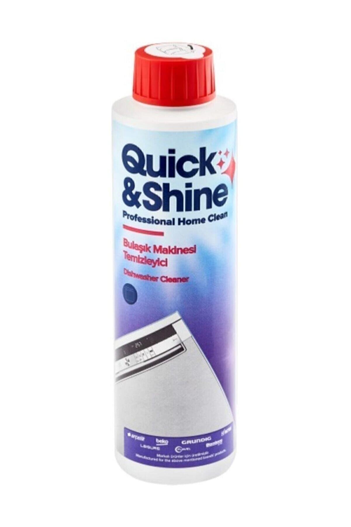 Quick&Shine Bulaşık Makinesi Temizleme Sıvısı 200 Ml