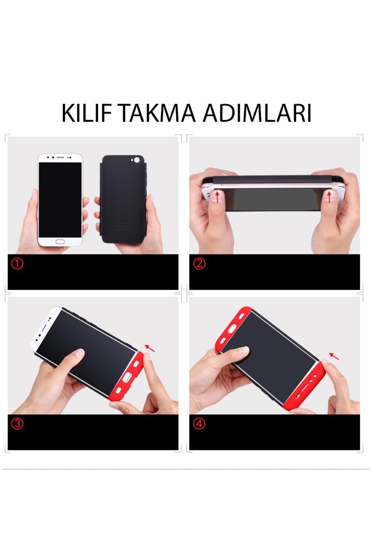 Dara Aksesuar Xiaomi Redmi 4x Uyumlu Telefon Kılıfı Kamera Korumalı Platinum Kılıf Siyah
