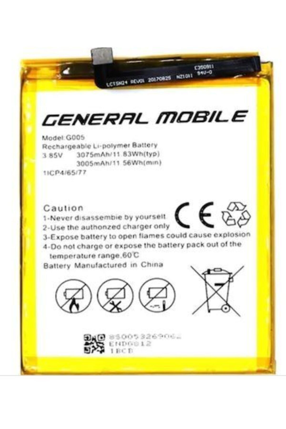 General Mobile Discovery Gm8 Batarya Pil