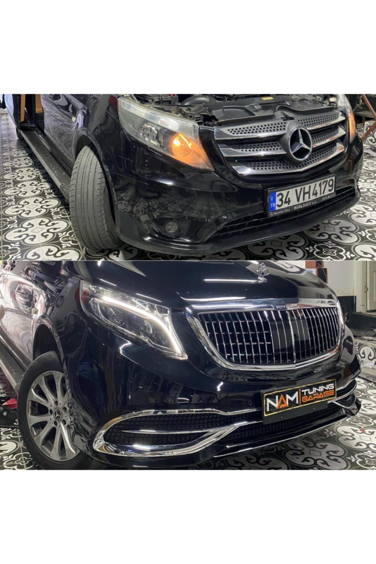 NamTuning Mercedes W447 Vito Maybach Panjur 2014-2021
