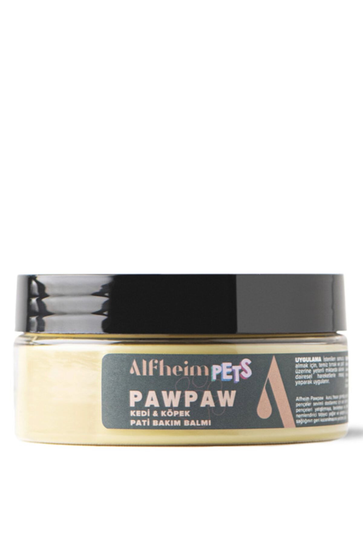 Alfheim Pawpaw Pati Bakım Balmı/ Kedi Köpek Pati Bakımı/ Hasarlardan Korur/ Iyileşmeyi Destekler/ 150 Ml