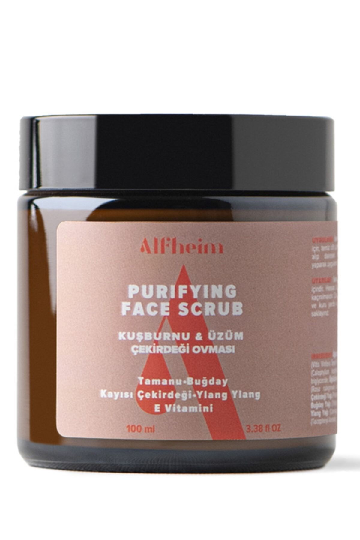 Alfheim Purifying Face Scrub/ Arındırıcı Yüz Ovması /hücre Yenileyici/ / Sivilce Karşıtı/100 ml