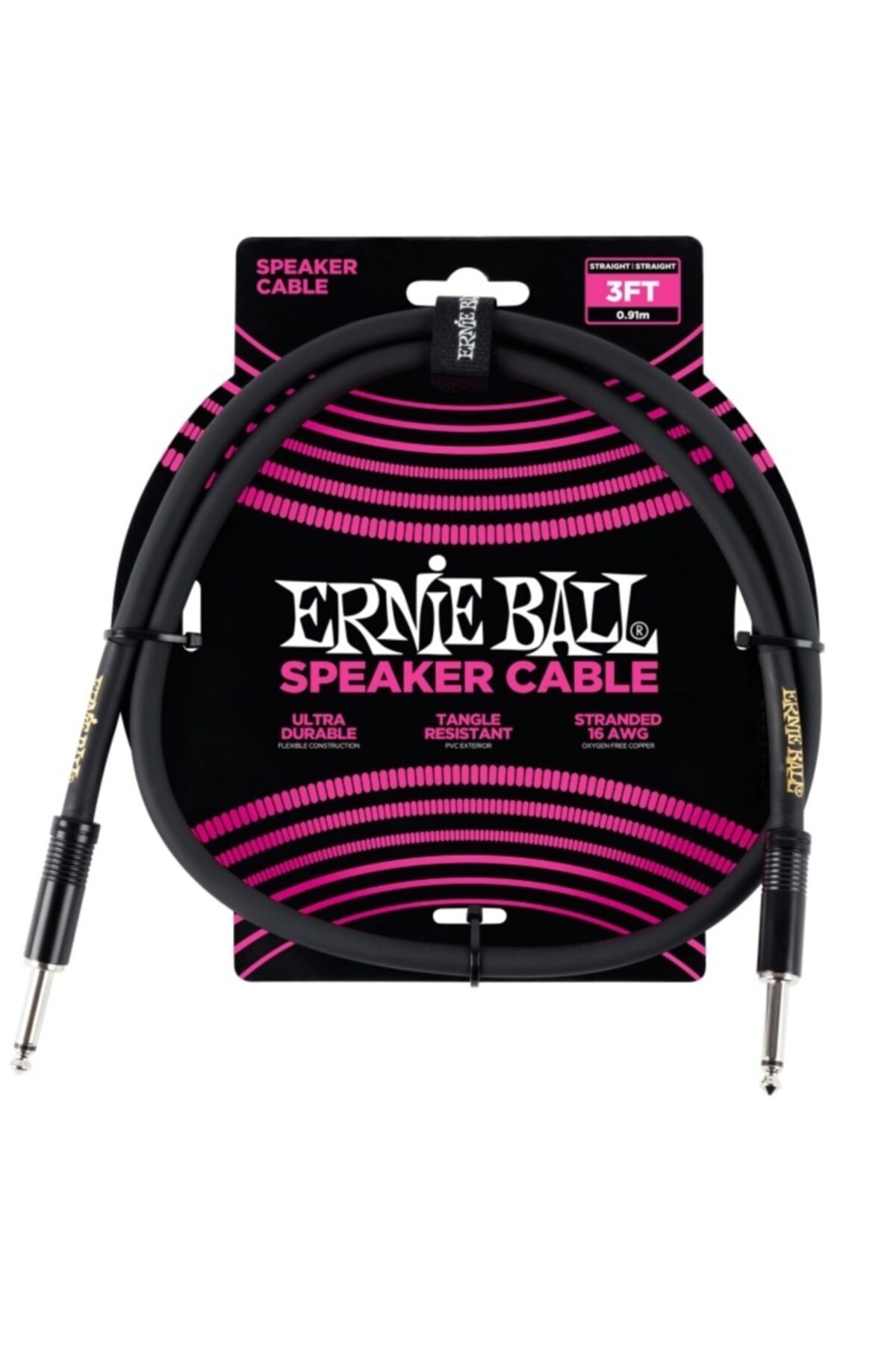 Ernie Ball P06071 Speaker Cable Hoparlör Kablosu (91 Cm)
