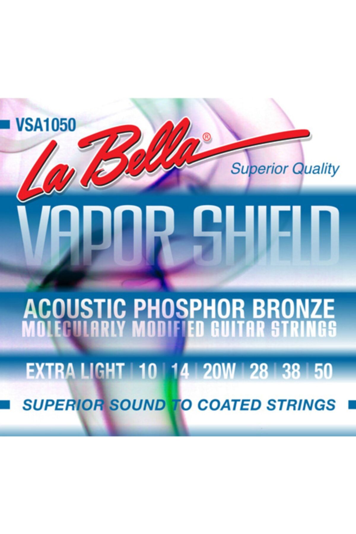 Labella Vsa1152 Vapor Shield Acoustic Guitar Strings Custom Light Takım Tel Akustik Gitar Teli 011