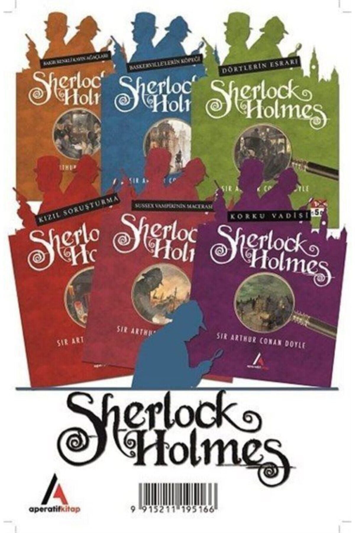 Aperatif Kitap Yayınları Sherlock Holmes Seti (6 Kitap Set Kutulu)