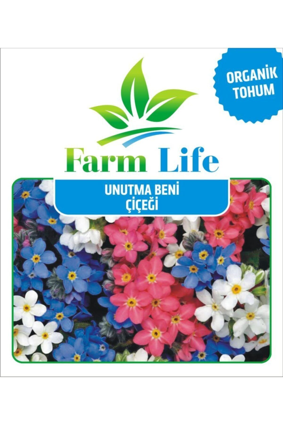 Farmer Life Karışık Renkli Unutma Beni Çiçeği Tohumu