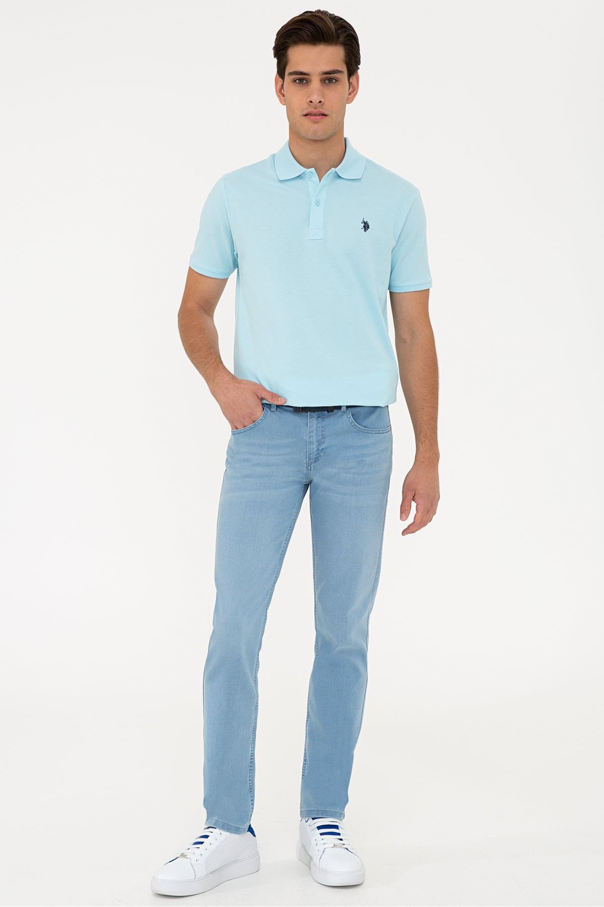 U.S. Polo Assn. Mavi Erkek Denim Pantolon