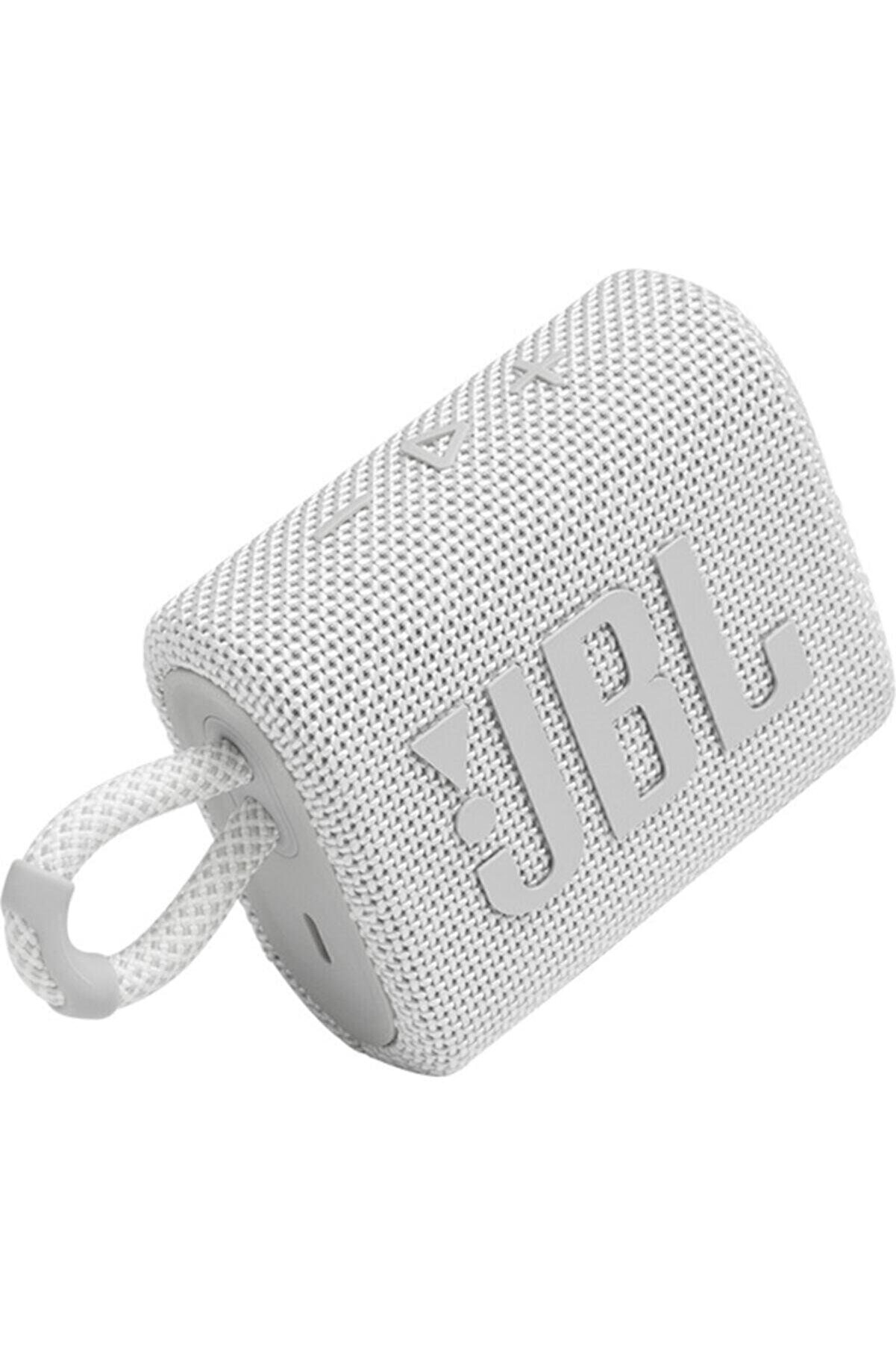 JBL Beyaz Go 3 Taşınabilir Bluetooth Hoparlör
