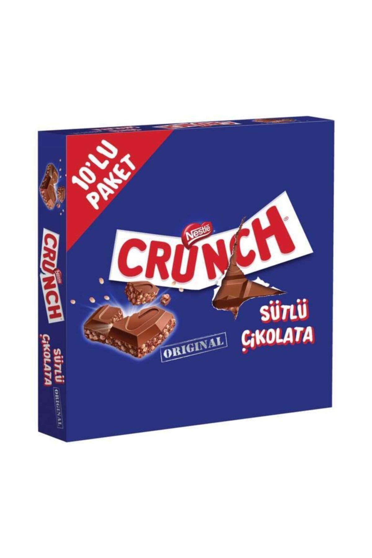 Nestle Crunch Sütlü Çikolata 10'lu