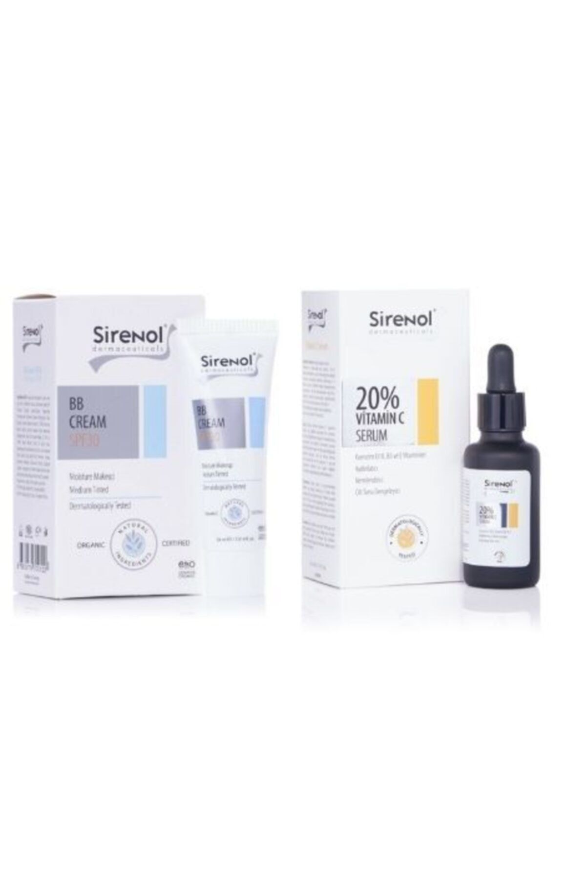 Sirenol Bb Krem Ve %20 Vitamin C Serum Seti