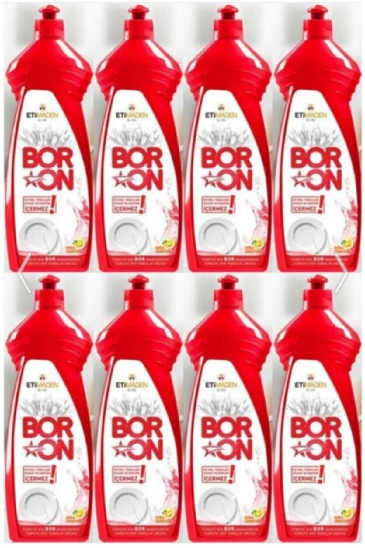 Boron Boron Elde Yıkama Bulaşık Temizlik Ürünü 650 ml 8 Adet