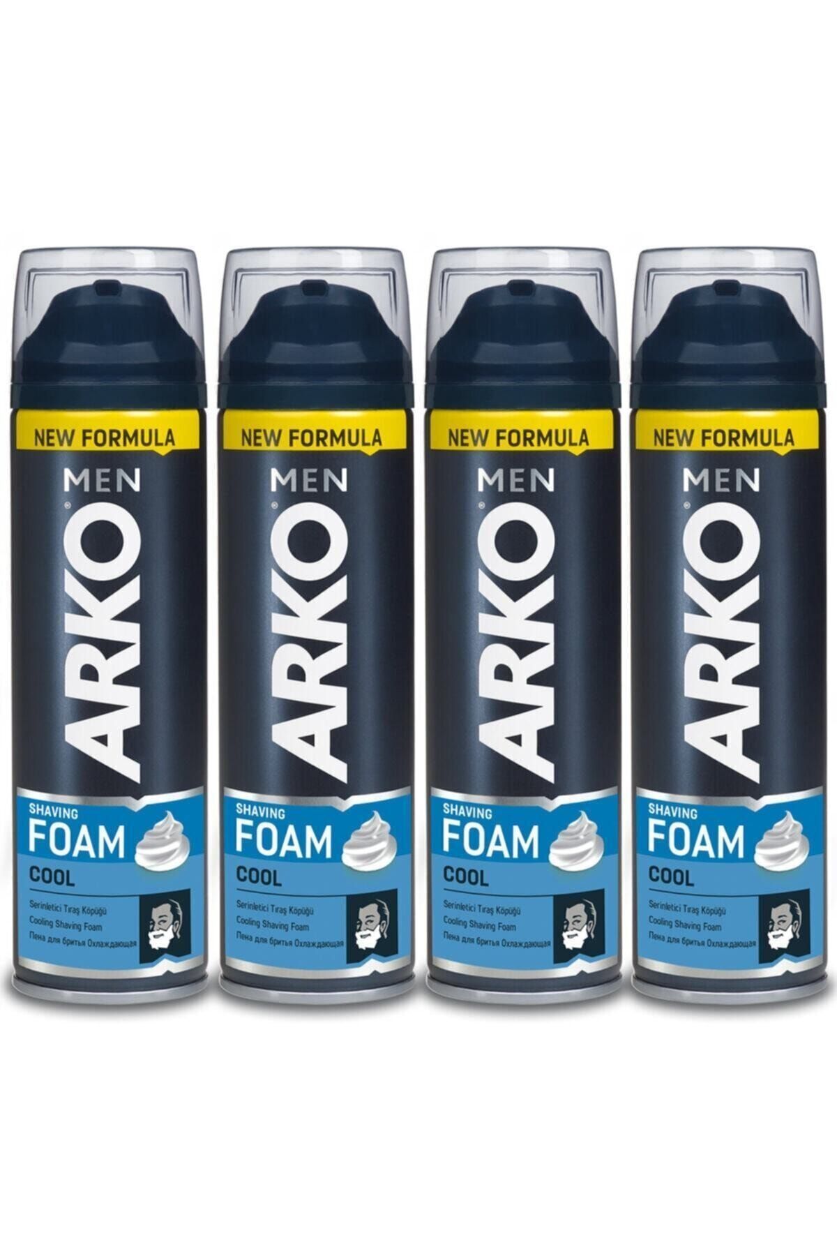 Arko Men Tıraş Köpüğü Cool 4x200ml