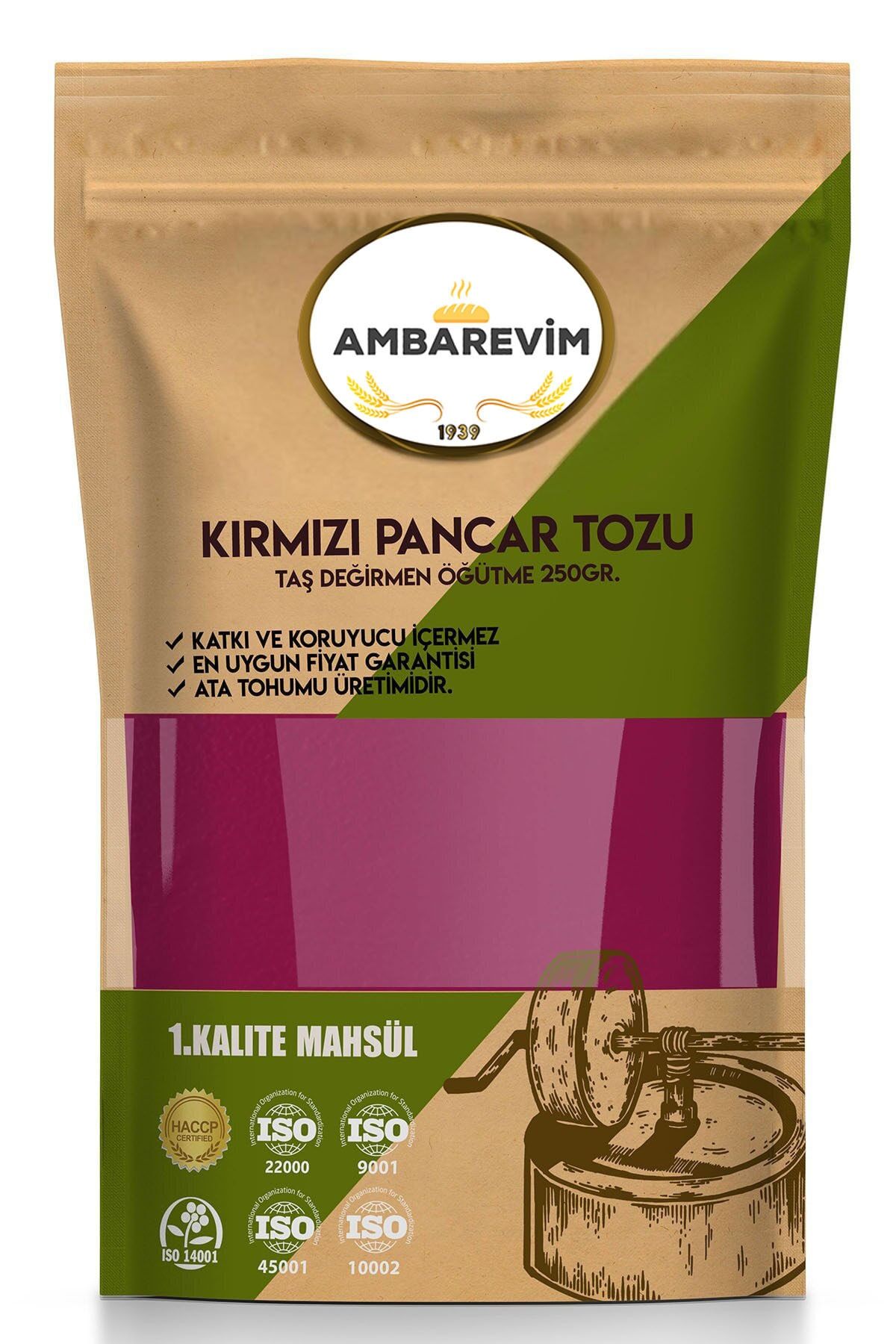 Ambarevim Kırmızı Pancar Tozu, 200 gr (GLUTENSİZ)