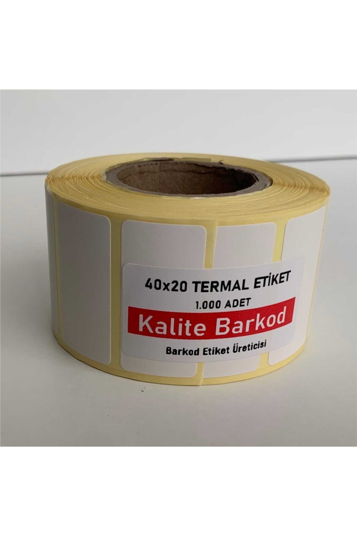 Kalite Barkod Termal Etiket | Barkod Etiket | 40 x 20 cm