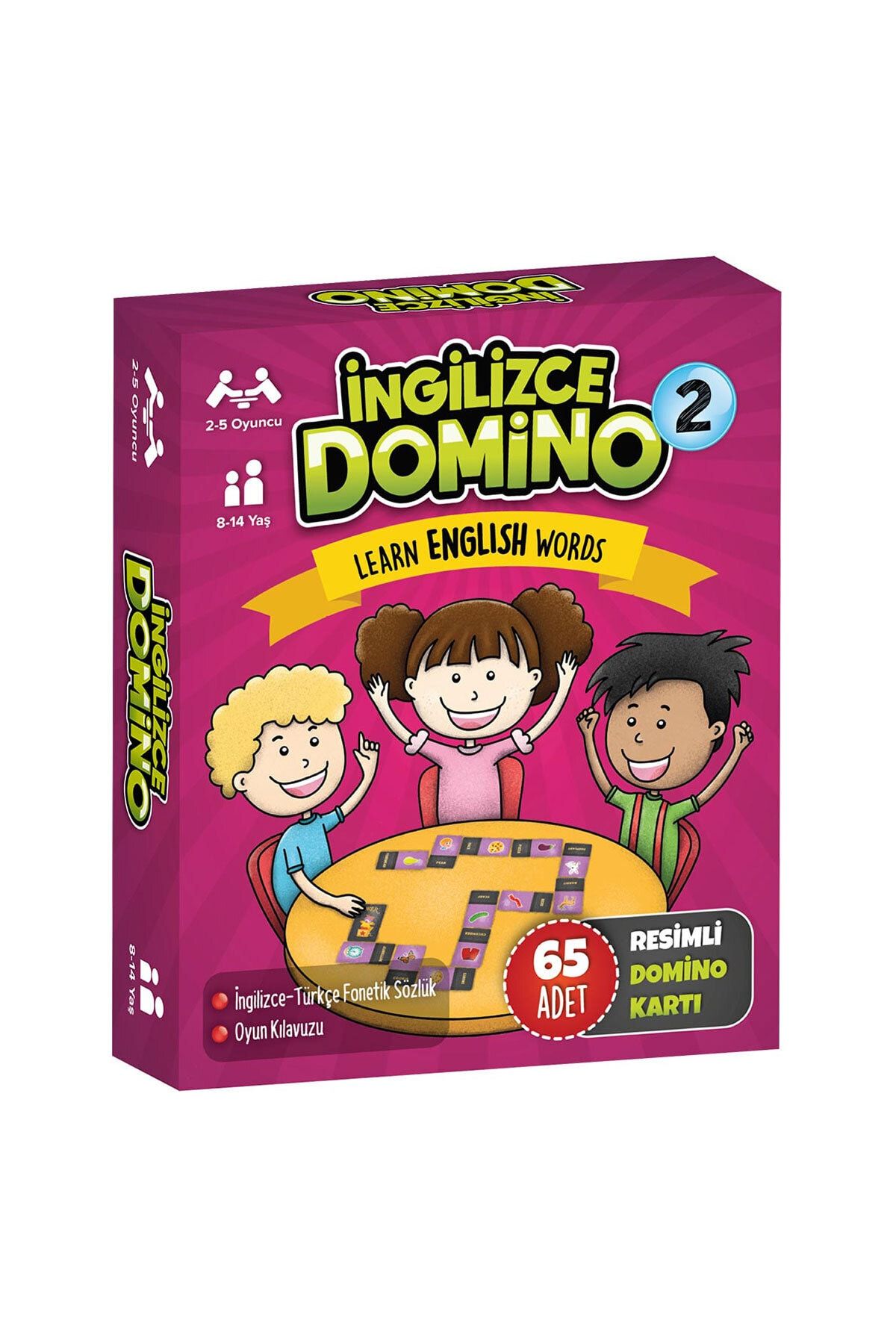 Tes Yayıncılık Ingilizce Domino 2 Zeka Oyunu