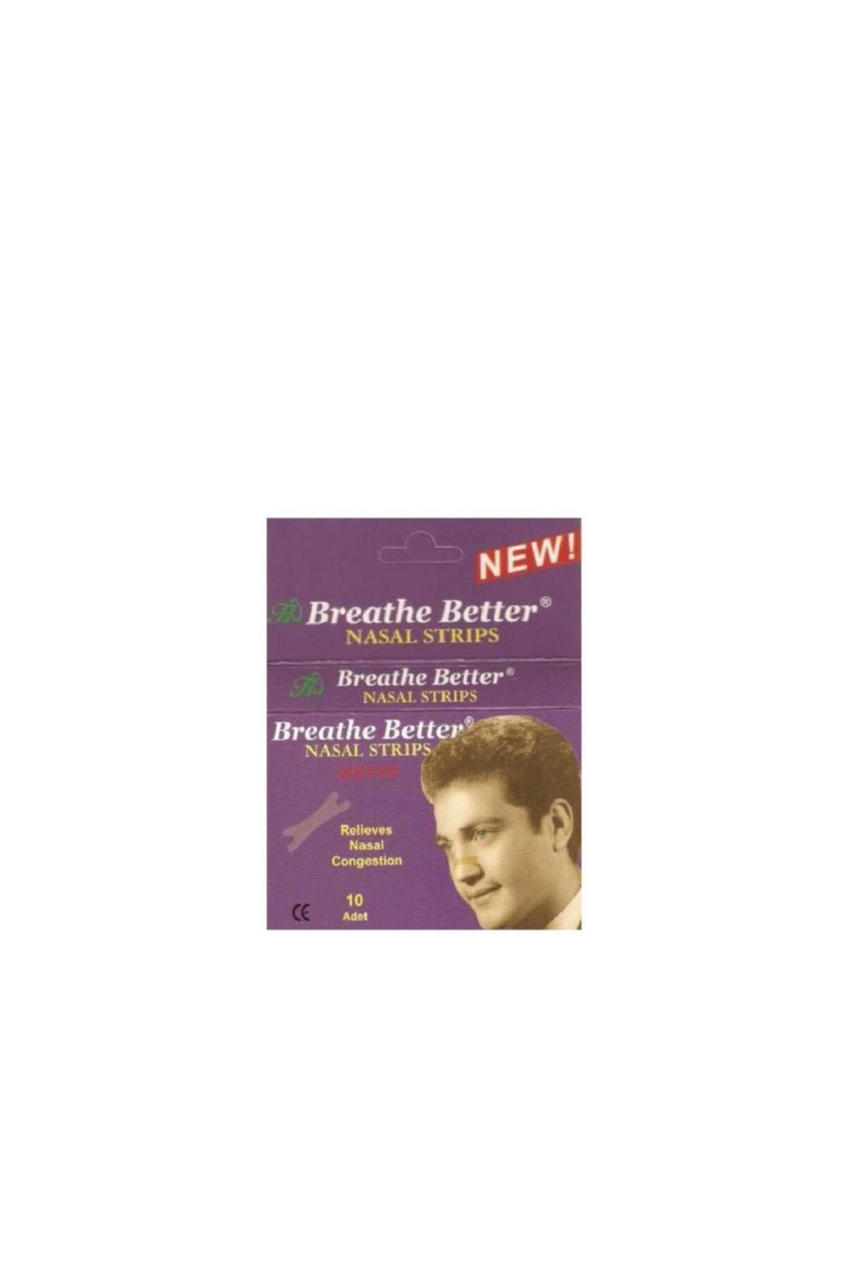 Breathe Right Breathe Better Nasal Strips Burun Bandı 10 Adet