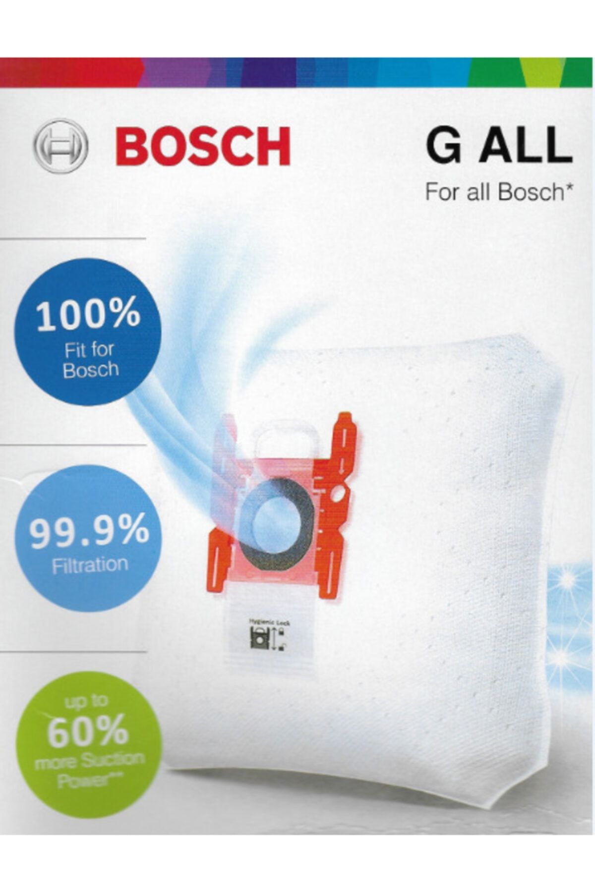 Bosch Typ G Gl85 Gl80 Gl 70 Gl 50 Gl 45 Gl 40 Gl 40s Elektrikli Süpürge Toz Torbası (4 Adet)