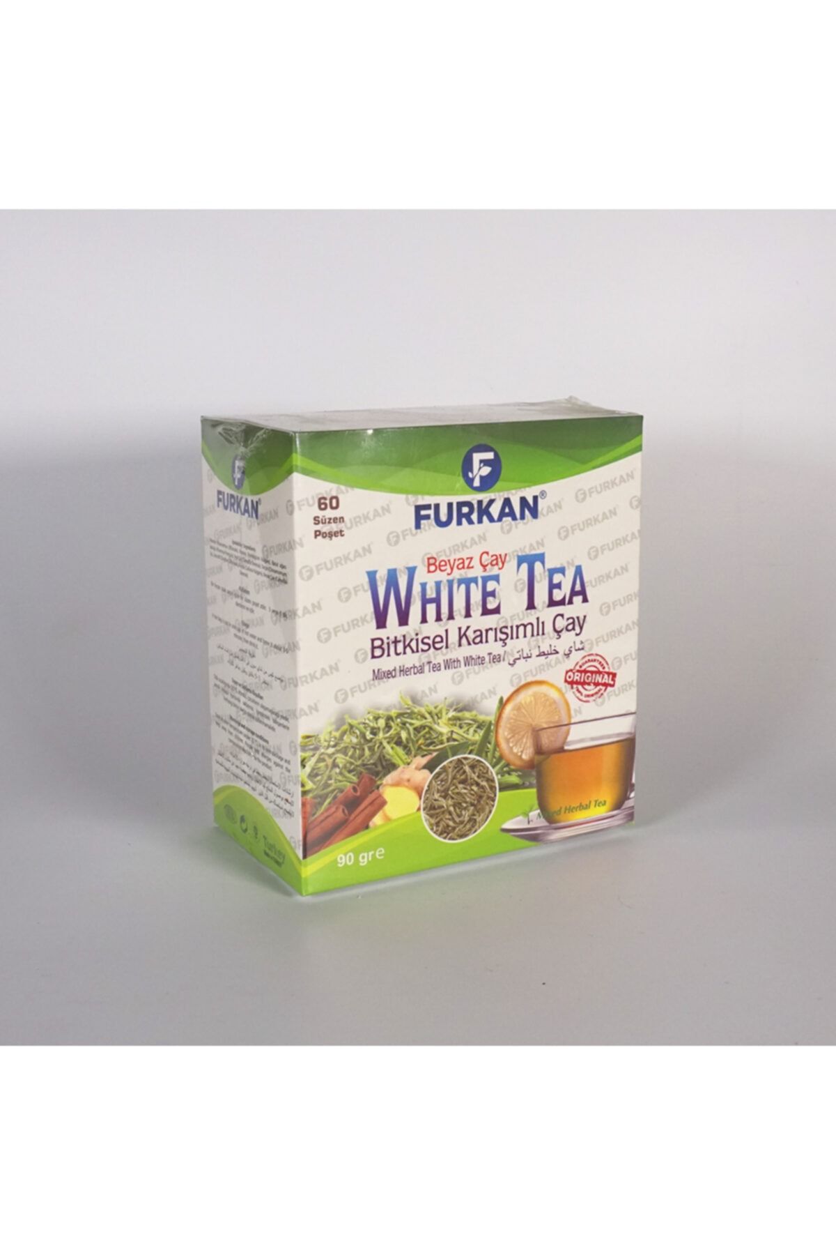 Furkan Beyaz Çay Bitkisel Karışımlı 90gr