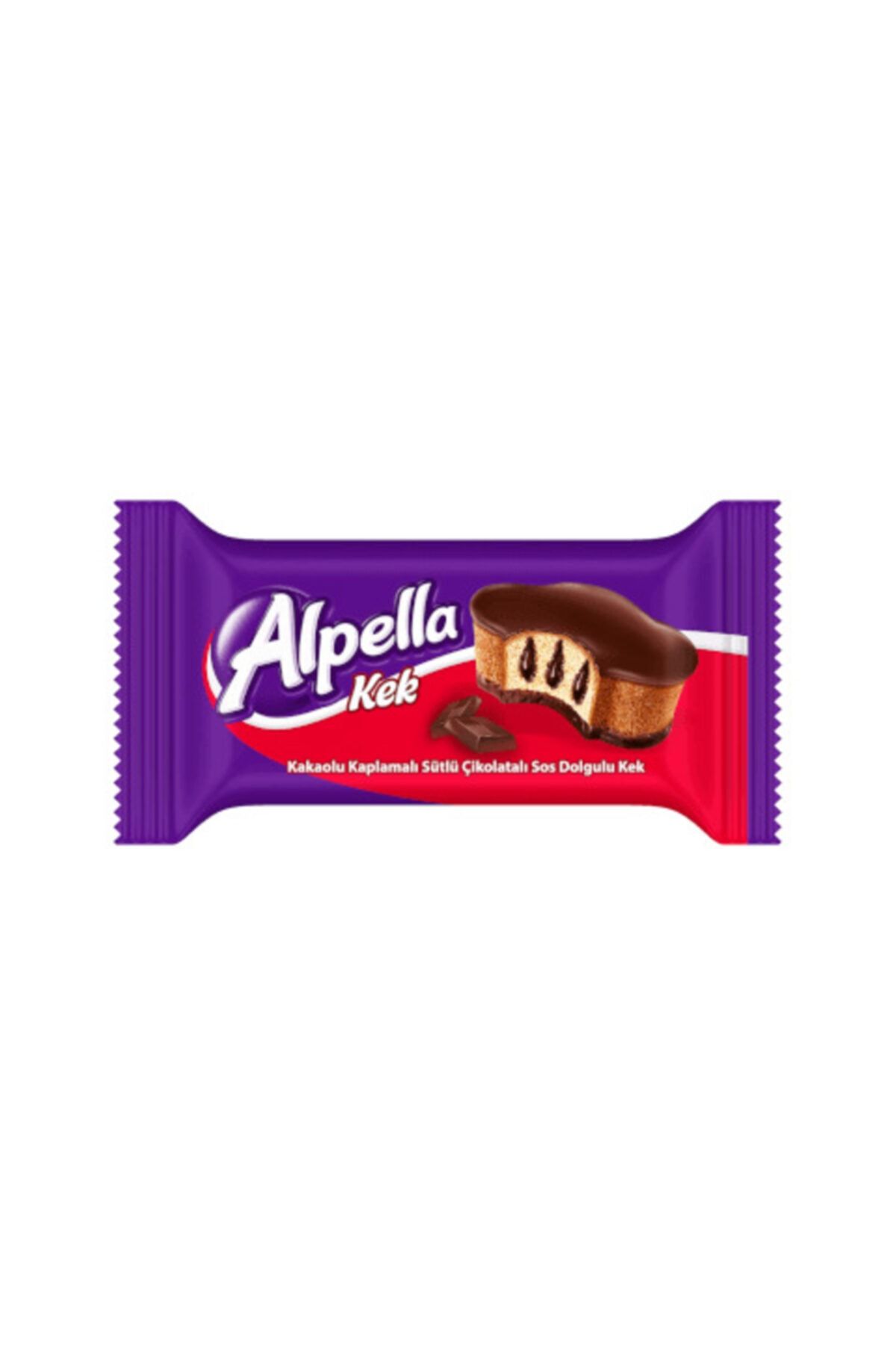 Alpella Kakao Kaplı Çikolata Soslu Kek 40 Gr 144 Adet