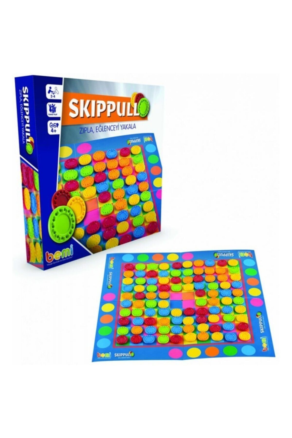 BEMİ Skippull (zıp Zıp) Plastik Lüx Oyun 8681049091697
