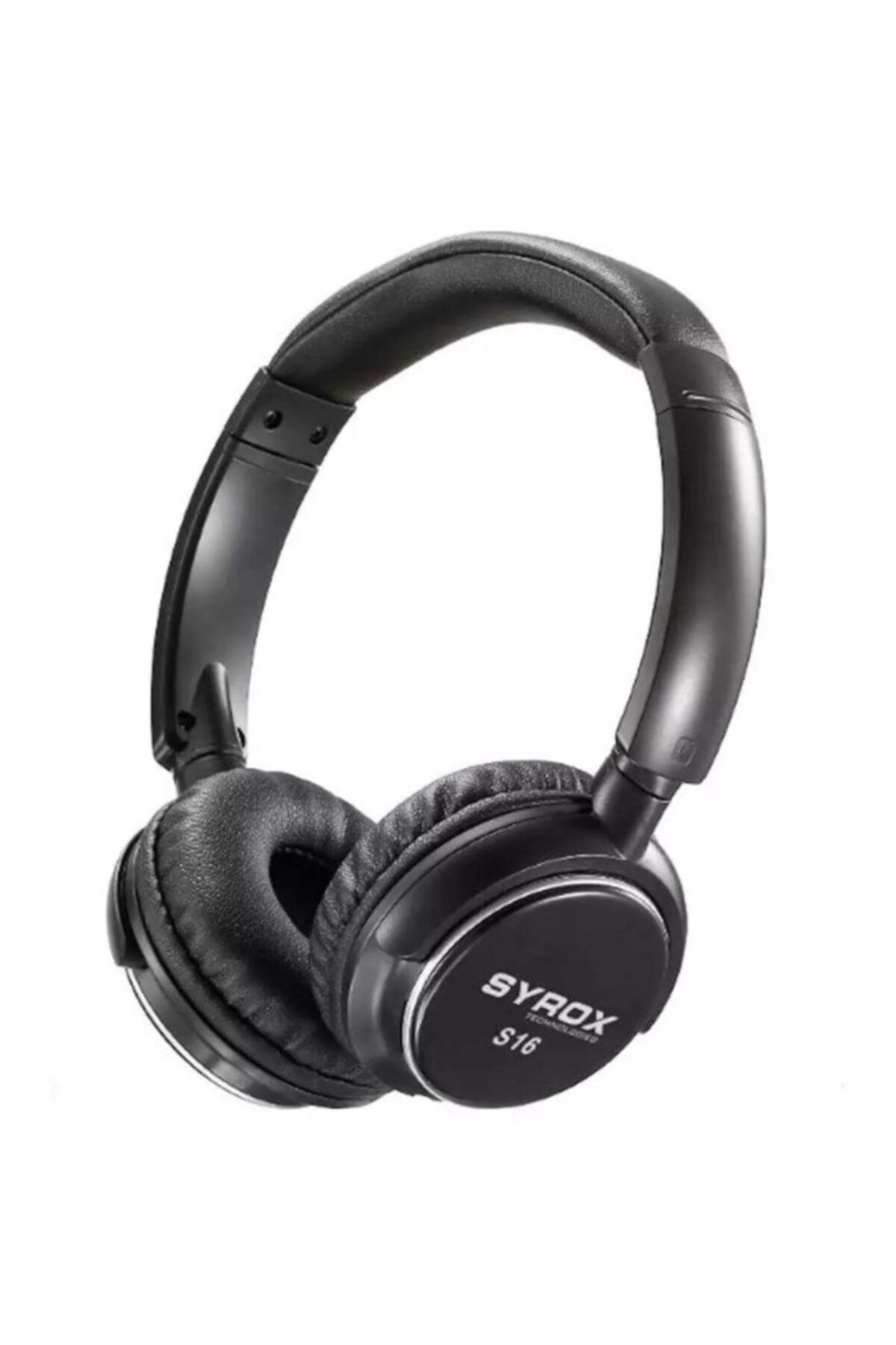 Syrox S16 Bluetooth Kulak Üstü Kablosuz Mikrofonlu Kulaklık - Mavi
