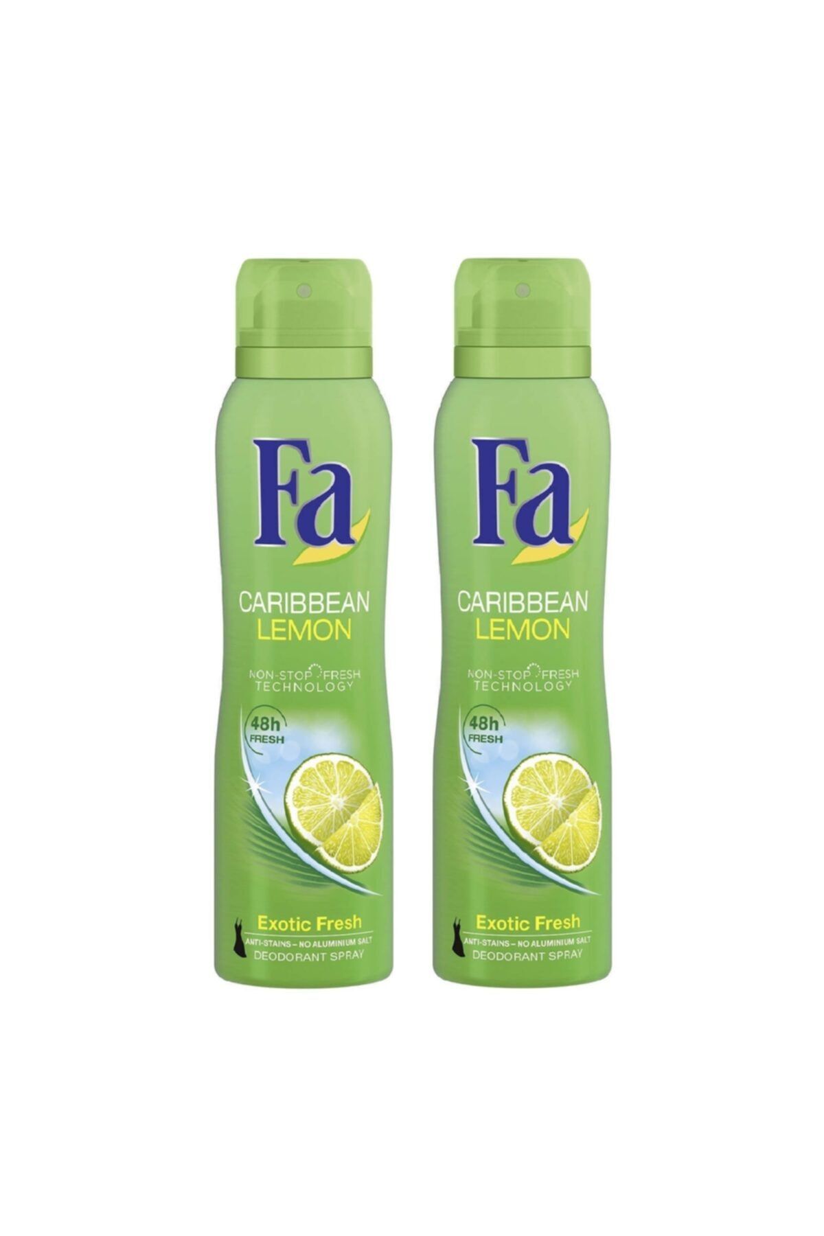 Fa Carrıbean Lemon Deo Spray 150 Ml 2 Adet