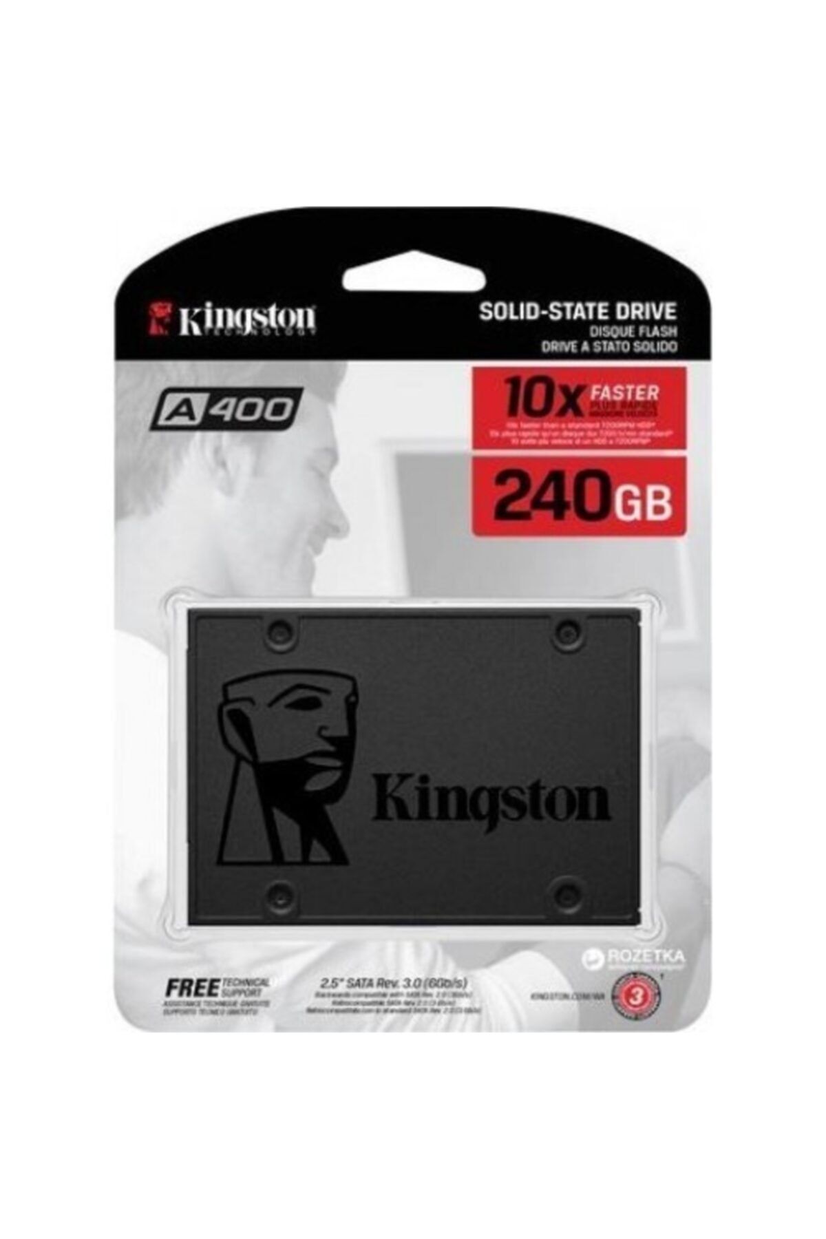 Kingston Çınarcık Tç 240GB SSD SA400S37-240G