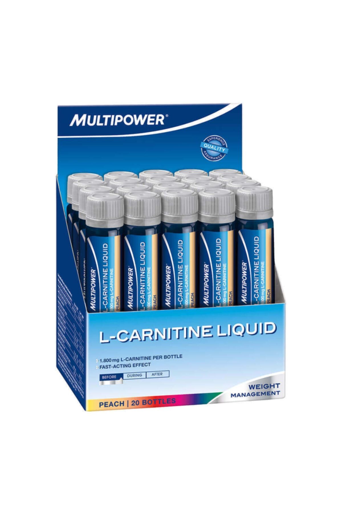 Multipower L-carnitine Liquid Forte 1800 mg 20 Ampul