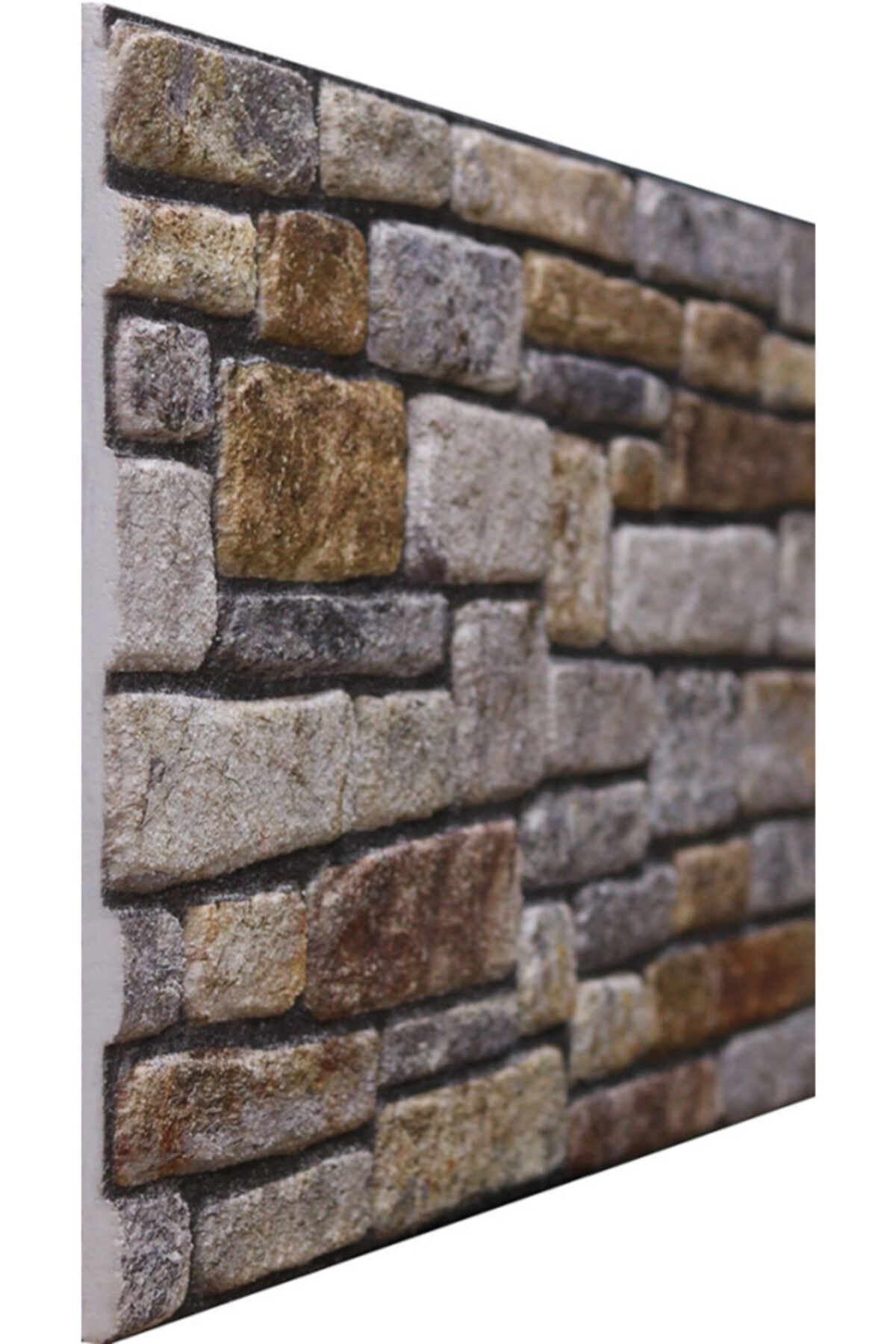 Stikwall Yığma Taş Dokulu Dekoratif Strafor Duvar Kaplama Paneli 660-201 - 50x100 Cm (5 ADET-2,5M2)