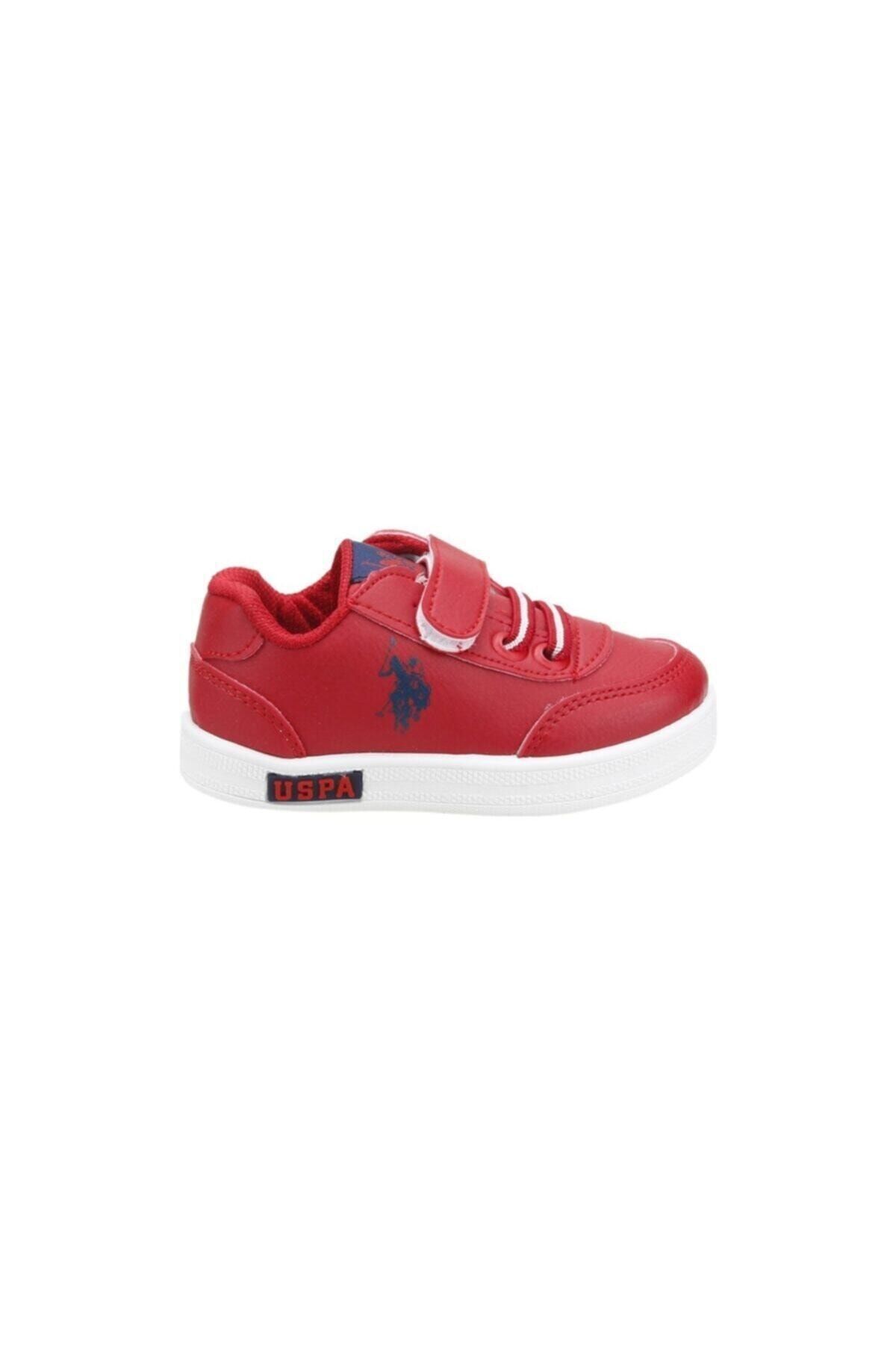 U.S. Polo Assn. CAMERON WT 9PR Kırmızı Kız Çocuk Sneaker Ayakkabı 100429457