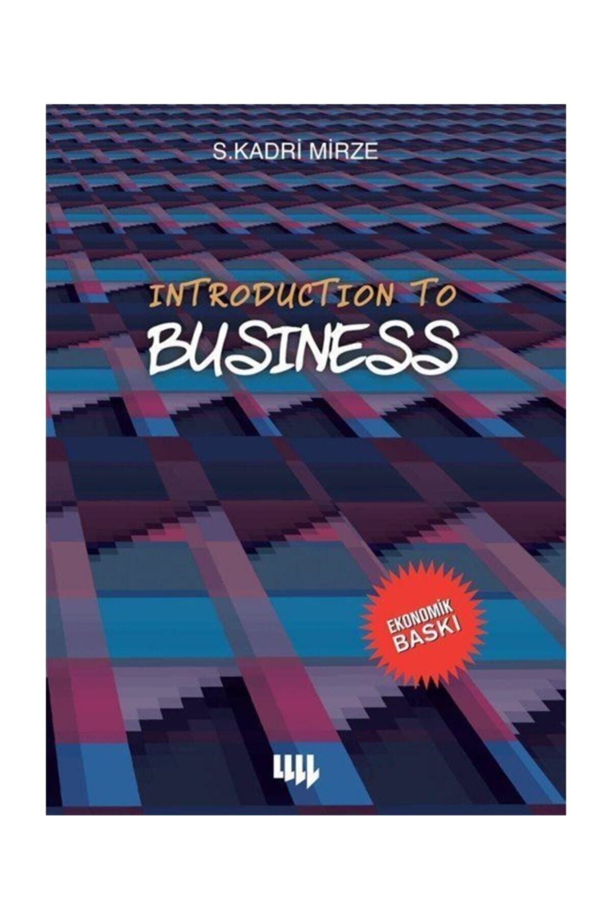 Literatür Yayınları İntroduction To Business