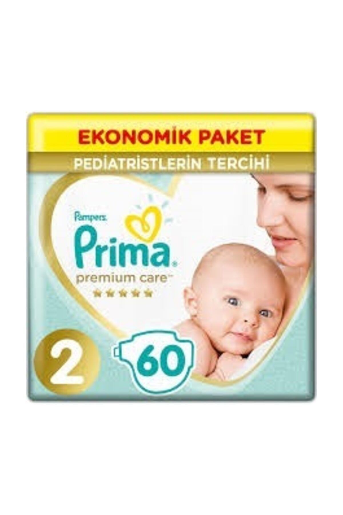 Prima Bebek Bezi Premium Care 1 Beden Yenidoğan 60 Adet