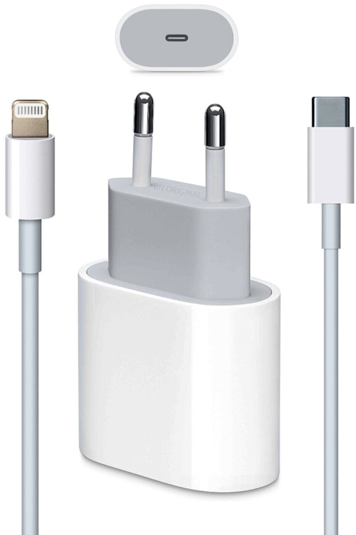 Apple Iphone 11 Pro Uyumlu Hızlı Şarj Aleti Seti 20w Usbc Adaptör + Kablo