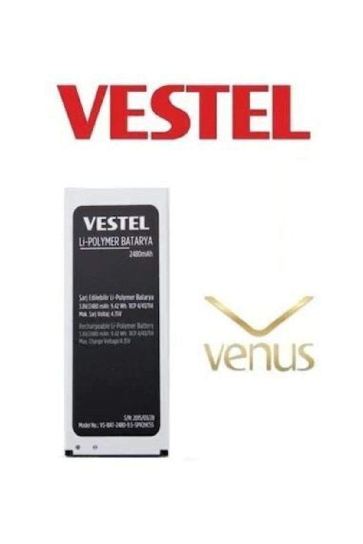 VESTEL Venüs V3 5570 Orginal Çıkma Batarya Pil