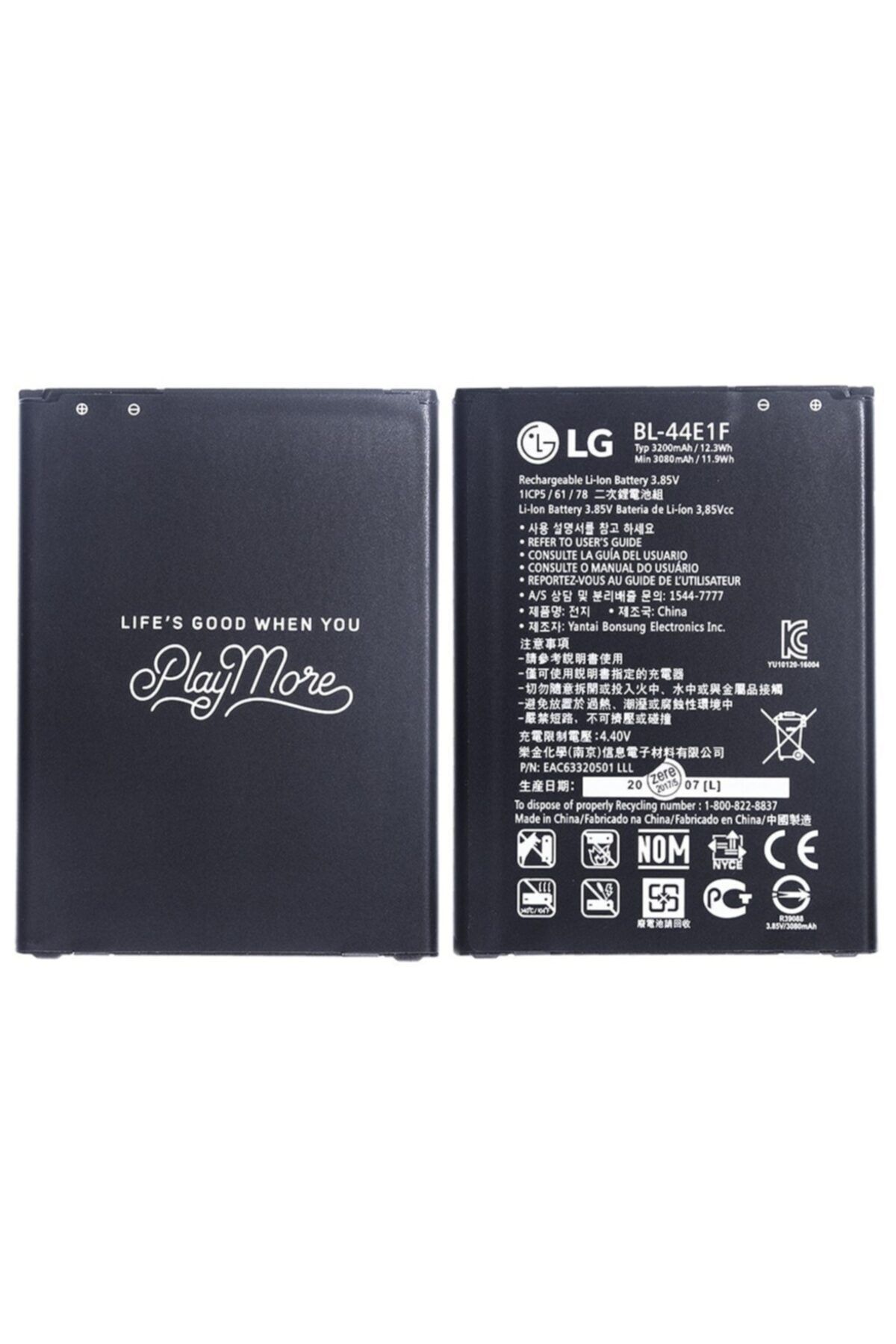 LG V20 - Stylus 3 Batarya Pil Bl-44e1f 3200 Mah