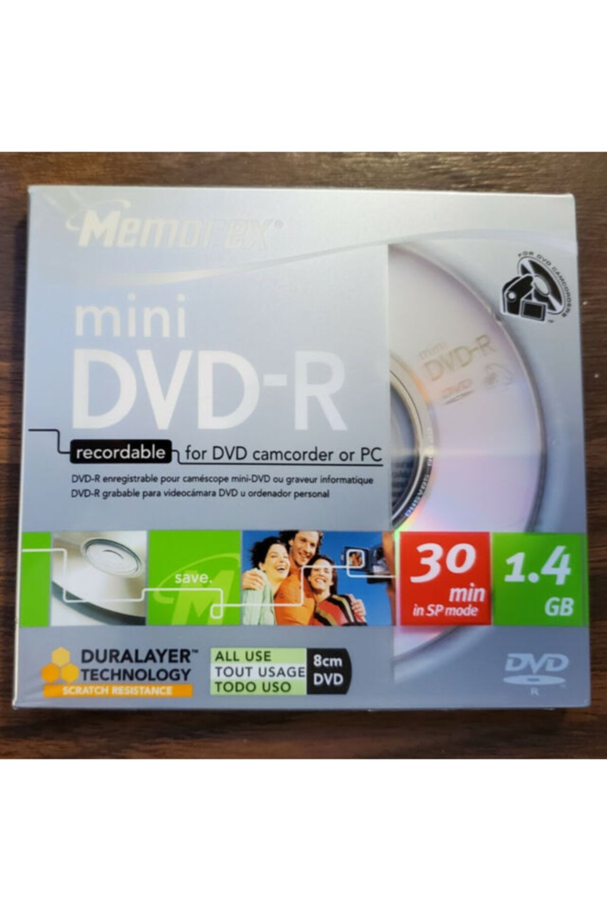 Genel Markalar Dvd Video Kamera Veya Pc Için Kaydedilebilir Memorex Mini Dvd-r 1.4 Gb 30 Dk