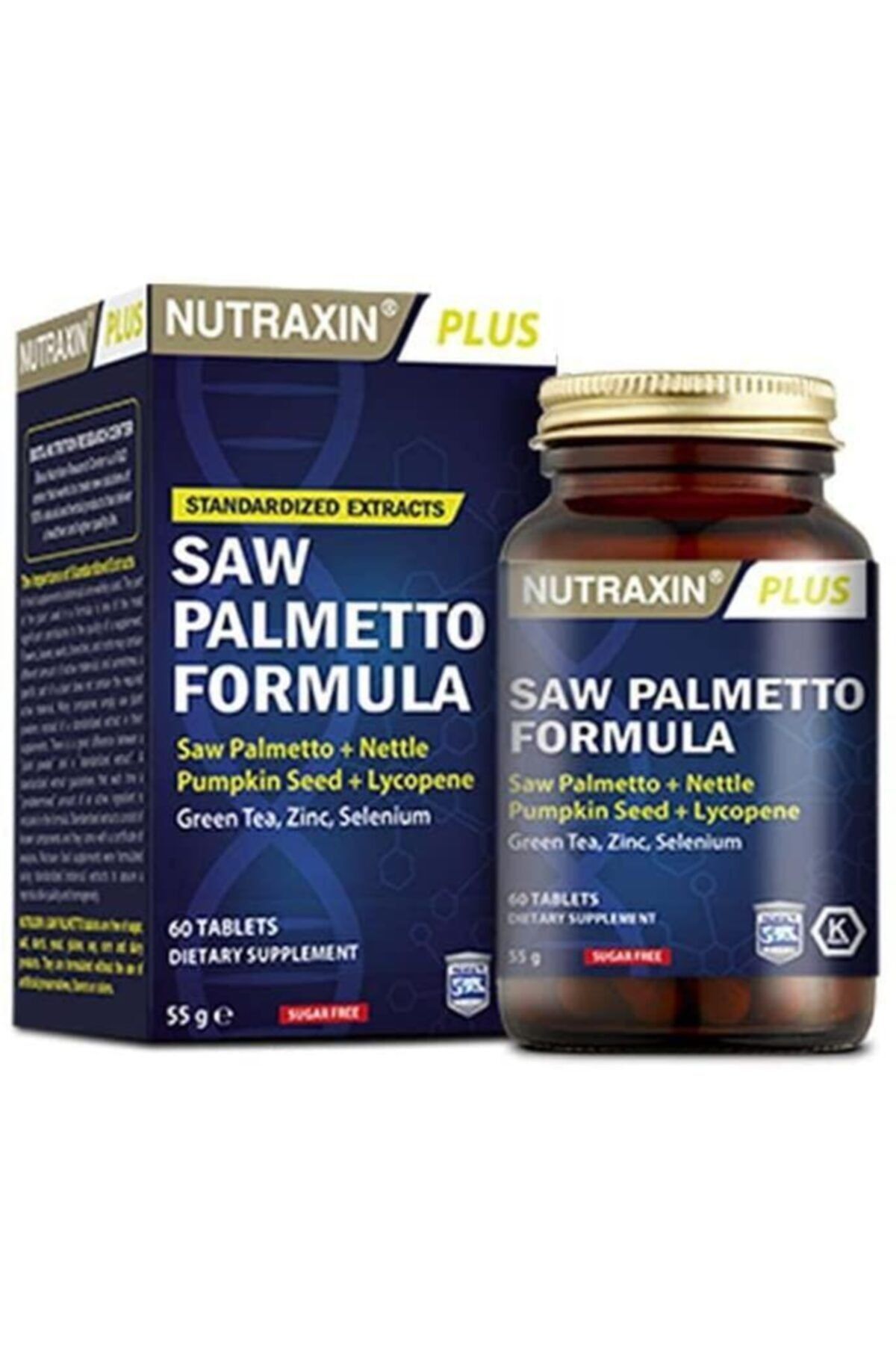 Nutraxin Nutraxın Saw Palmetto 60 Tab. 1 Paket(1 X 60 Tabletten)