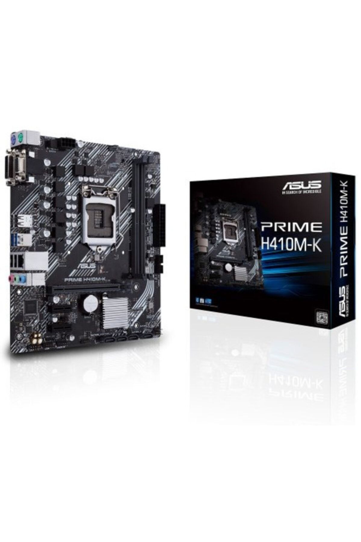 ASUS Prime H410m-k R2.0 Intel 10.nesil Lga1200 64gb Ddr4 2933 Mhz Dvi Hdmi Anakart