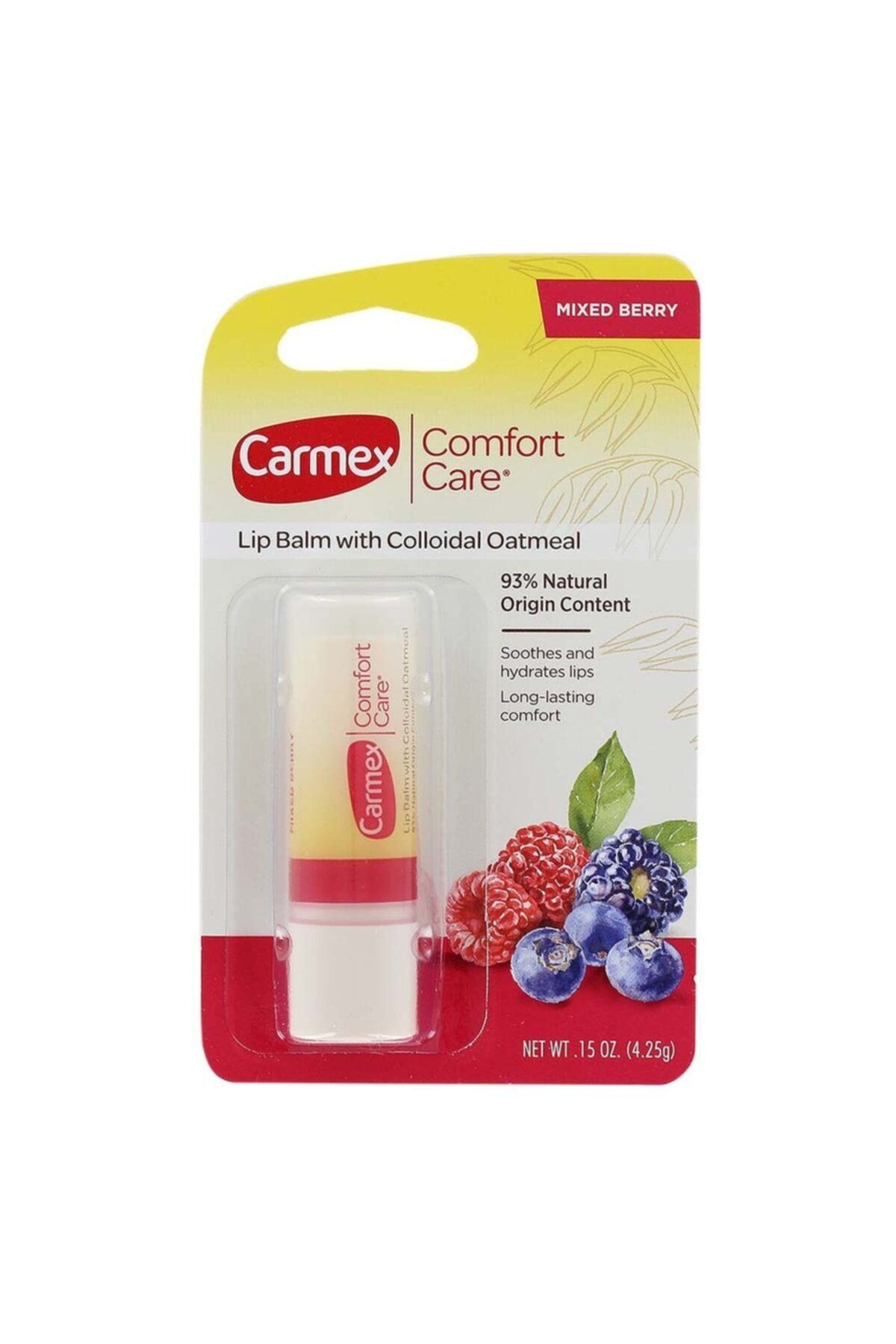 Carmex Comfort Care Mixed Berry Lip Balm 4,25 Gr