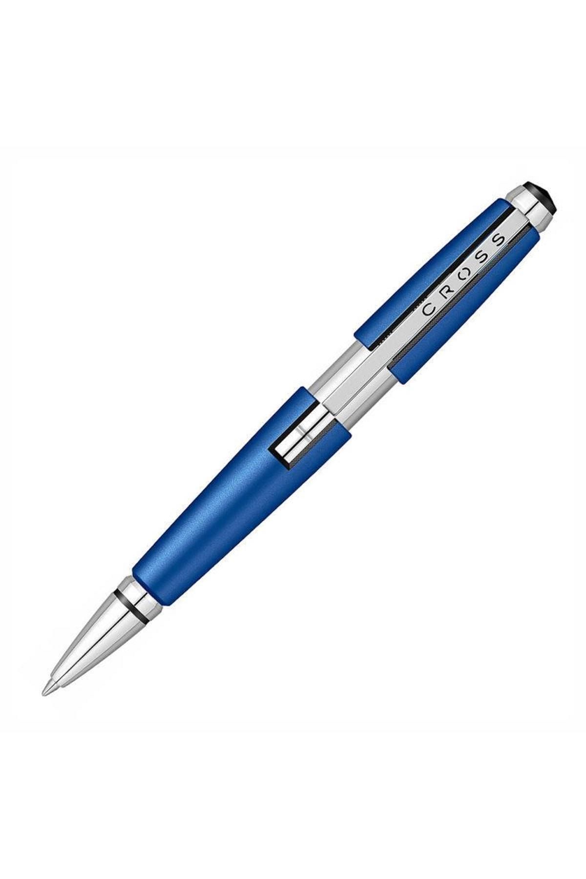 Cross Marka: At0555-3 Edge Mavi/krom Roller Kalem Kategori: Kurşun Kalemler